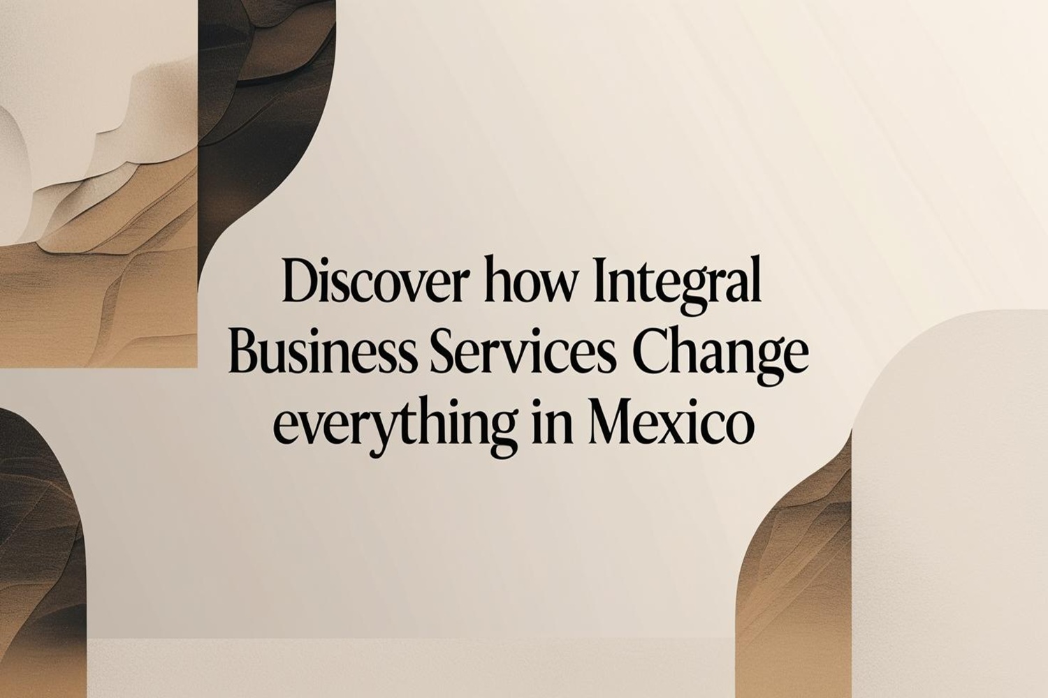 ¡Ahorra tiempo y dinero! Descubre cómo los servicios empresariales integrales lo cambian todo